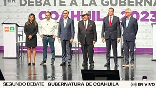 🔴 EN VIVO: Segundo debate por la gubernatura de Coahuila #VotaMéxico2023