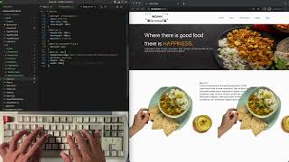 ASMR Programming | Create About us using Reactjs CSS | No Talking #asmrprogramming #asmr