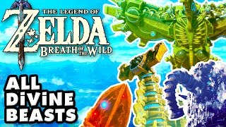 The Legend of Zelda: Breath of The Wild - All Divine Beasts! (Nintendo Switch)