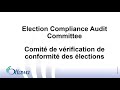 comité de vérification de conformité des élections