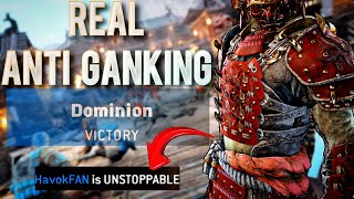 [FOR HONOR] 1v4 = ANTI GANK - GODLIKE S/TIER Orochi and The SOLO Match [Orochi Dominion]