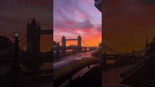 London's sunset.🧡🌼 #aesthetic #sky #love #music #calm #youtube #shorts #trending #viral