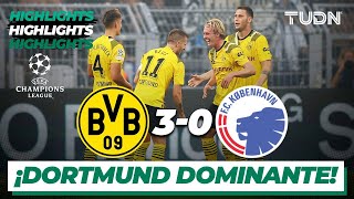 Highlights | Dortmund 3-0 Kobenhavn | UEFA Champions League 22/23-J1 | TUDN