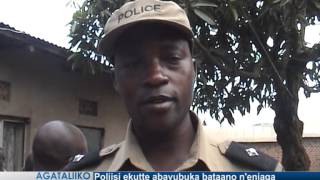 Poliisi ekutte abavubuka bataano n’enjaga