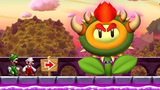 New Super Mario Bros. U Deluxe - Part 10 - 2 Player Walkthrough - Soda Jungle