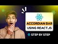 🔥 Master React Accordions & Circular Progress Bars Like a Pro! | 100% Beginner to Advanced Tutorial