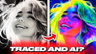 Artist Allegedly FAKED Art Trend With Traced AI...