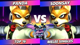 LMM Miami 2024 - Panda (Fox) Vs. Soonsay (Fox) Smash Melee - SSBM