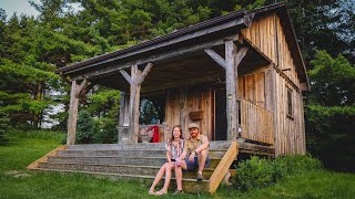 OFF-GRID CABIN TOUR in Canada | TINY HOUSE LIVING Less Than 1 Hour From Toronto, Ontario!