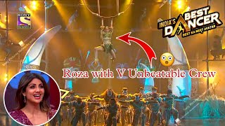 Roza Dance Performance With V UnBeatables Crew Grand Finale | India’s best dancer session 2