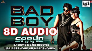 SAAHO || BAD BOY 8D SONG || PRABHAS ❤️|| Use headphones 🎧 for better expression