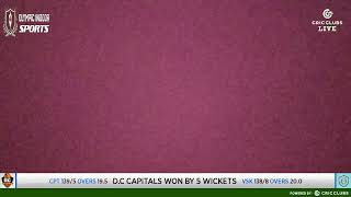 USYPL-U15 - D.C Capitals Vs Vinjam Super Kings