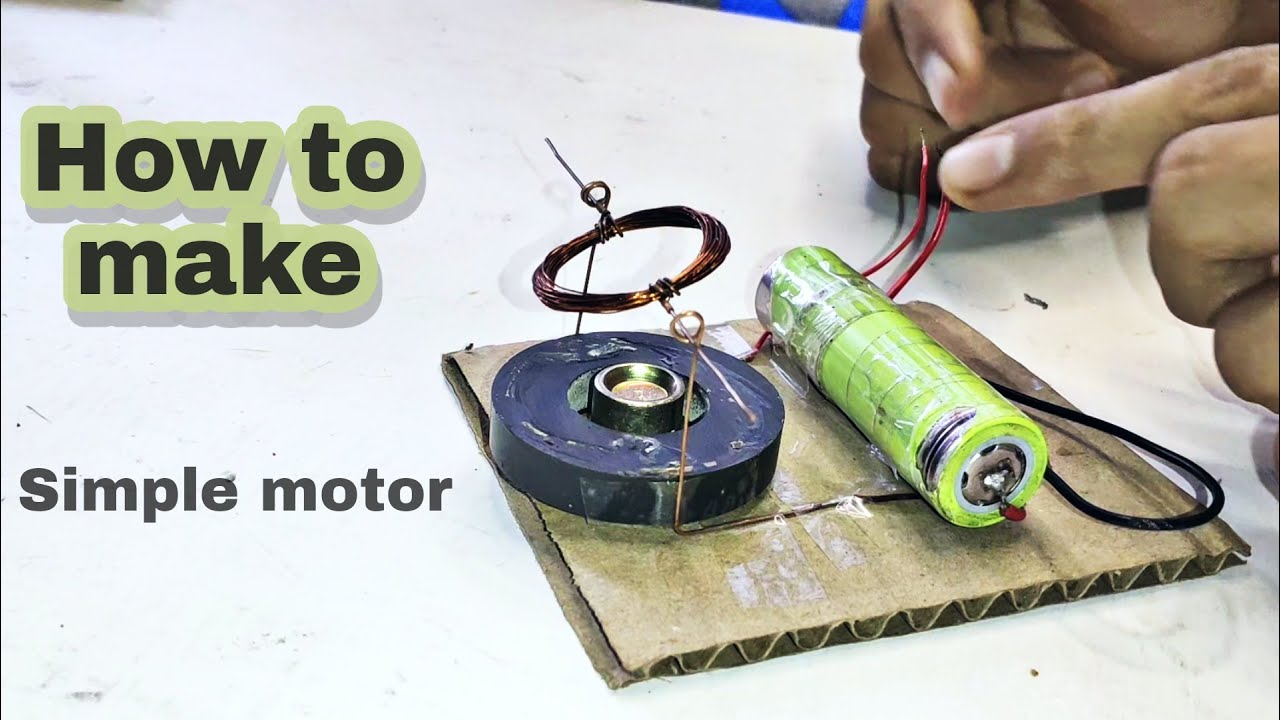 Build An Electric Motor Hsc Physics How To Build A Dc Motor Pjlm