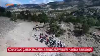 Konya Trekking- Anadolu Ajansı, Derebucak Çamlık Mağaraları Yürüyüşümüzü haber yapmış...