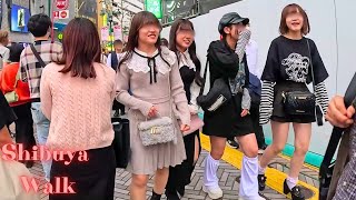 Shibuya Tokyo walk tour.  【4K】12.2024-26