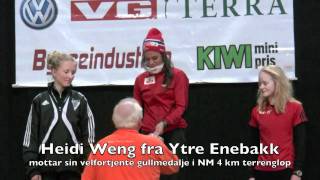 NM terrengløp 4 - 6 og 10 km Lillehammer 18-9-2010