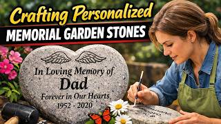 Crafting Personalized Memorial Garden Stones: A DIY Guide to Remembrance