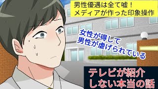 【メディアが教えない真実】男女不平等は全て嘘！女性の待遇は世界一だった！