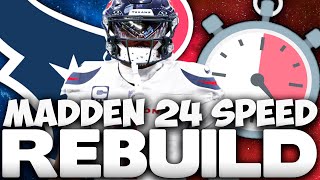 Stefon Diggs Gives Houston The Best Wr Corps In The NFL! Madden 24 Houston Texans Speed Rebuild