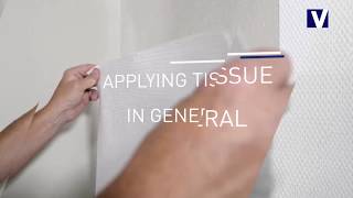 This is how easy it is - Gluing tissue with aqua technology