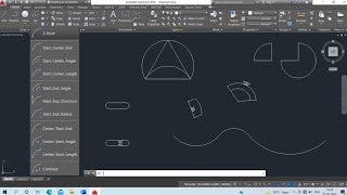 AutoCAD Arc Command Tutorial Complete