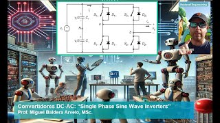 🍔CONVERTIDOR SINE DC-AC ¡Descubre aquí como Diseñar /Modelar tu Inverter! #ltspice #powerelectronics