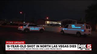 18-year-old killed in North Las Vegas shooting