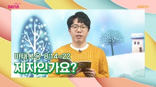 [새벽나라 큐티] 20210130 제자인가요? (마태복음 8:14-22) @윤수신 전도사