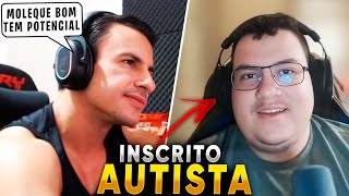 SUPER XANDÃO fica EMOCIONADO com MENSAGEM de INSCRITO AUTISTA na LIVE e DÁ CONSELHOS