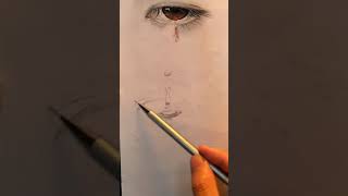 How to Draw HAIR - Step by Step|SKETCHBOOK PracticeHow to draw, shade a realistic eye with teardrop