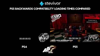 PS5 vs PS4 Pro: Persona 5 Royal loading times compared | Stevivor