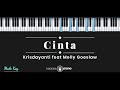 Cinta - Melly Goeslaw feat Krisdayanti (KARAOKE PIANO - MALE KEY)