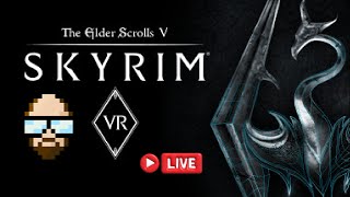 Skyrim... but in VR! #psvr2  #livestream #redshirtsgaming #skyrimvr