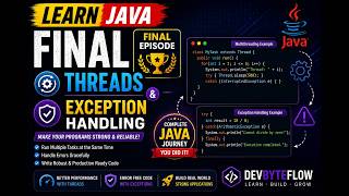Threads & Exception Handling | Java Programming Course – Final Episode