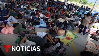 Incertidumbre en los albergues para migrantes en ciudades fronterizas | Noticias Telemundo