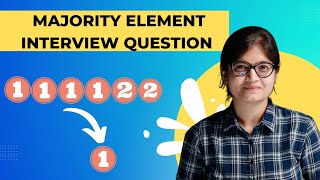 FAANG Interview Series: Majority Element