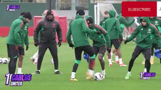 TRAINING HIGHLIGHTS MANCHESTER UNITED
