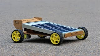How to make a double DC motor powered Solar Car