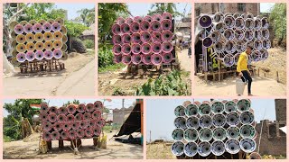 আজ বীরভূমের খুজুটিপাড়া কিছু মাইক সেট ধর্মরাজ পূজা উপলক্ষ্যে বাজছিলো