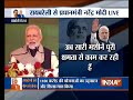 pm modi attacks congress at its fortress rae bareli