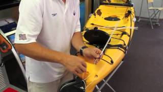 Hobie Mirage®  Island Rudder - Installation