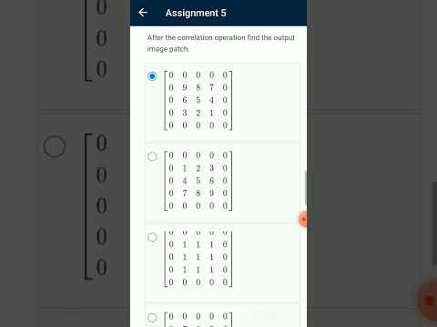 NPTL week 5 solutions Computer vision and image processing – fundamentals and applications