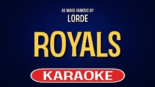 Royals (Karaoke Version) - Lorde