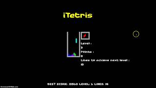 Personal project -- Tetris Game