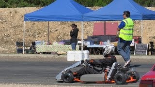 Ozgymkhana Come \u0026 Try Day CR250 Shifter Kart Demonstration Run