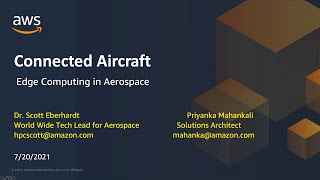 AWS Connected Aircraft Overview | AWS Events