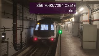 [SBST] C851E 7093/7094 NEL (NE15 Buangkok to NE17/PTC Punggol)