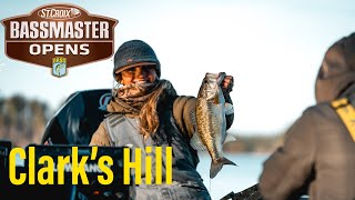 I Fished my First Bassmaster Open! Clarks Hill (Day 2)