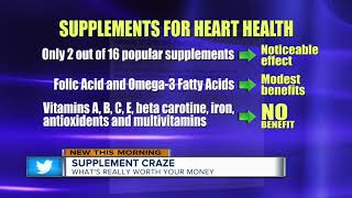 Supplements: Good for your heart or a waste of time?