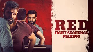Red Telugu Movie | Fight Sequence Making | Ram Pothineni | Nivetha Pethuraj | Malavika
